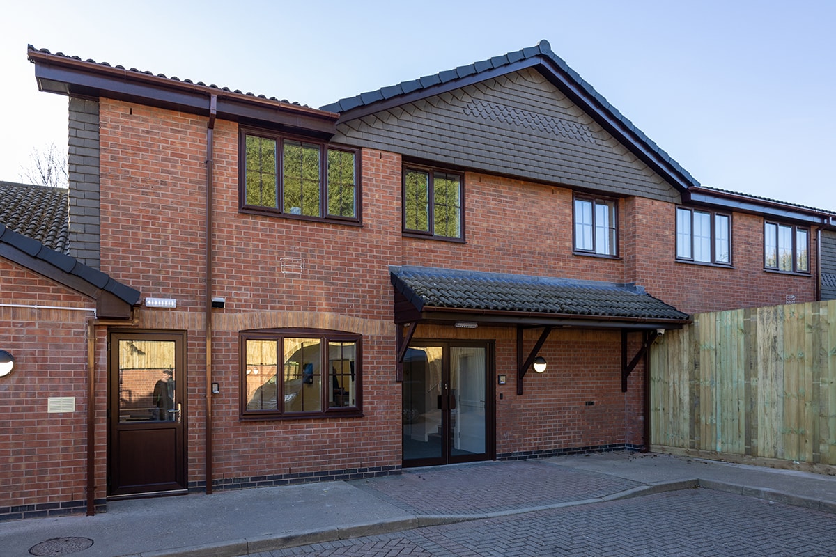 thistle lodge care home building constructed by ashby facilities